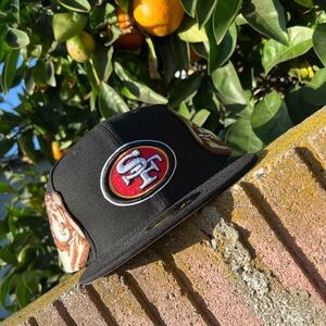 MENS SAN FRANCISCO 49ERS FITTED HAT 7 1/2